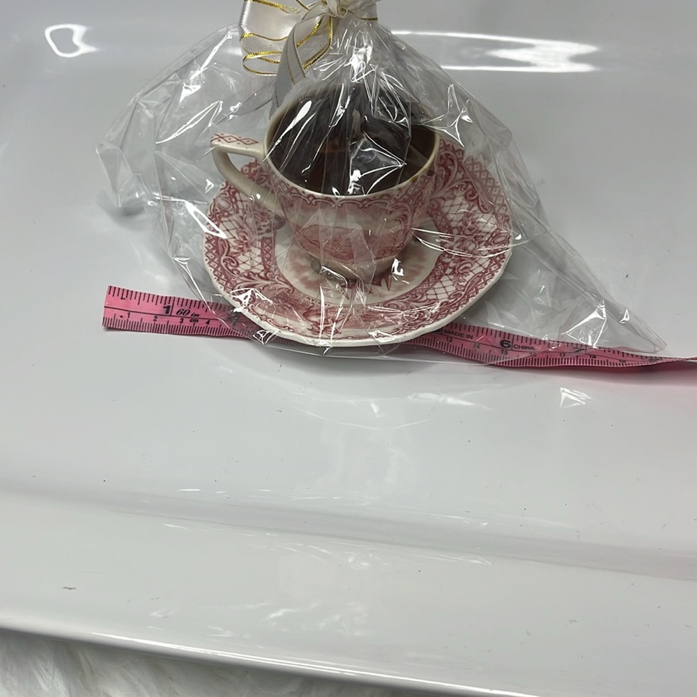 TEA CUP SOY CANDLE VINTAGE TEACUP ☕️ CANDLE - Picture 6 of 7
